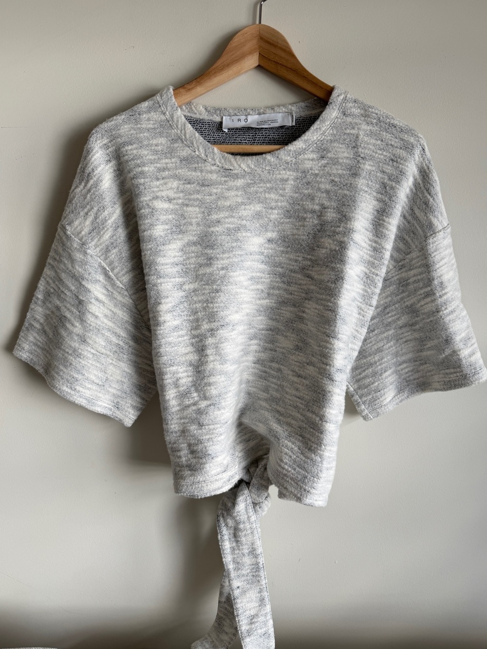 IRO tie shirt
